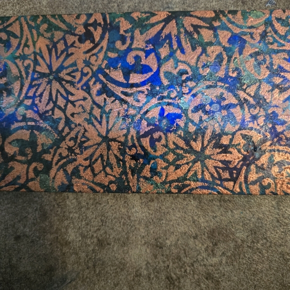 HANDCRAFTED Upcycled Wood Wine Rack HANDPAINTED Bar Decor Wall Art Decor - Picture 5 of 17